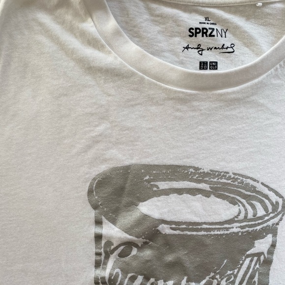 Uniqlo SPRZ MoMA Andy Warhol Campbell’s soup tee - Picture 5 of 7